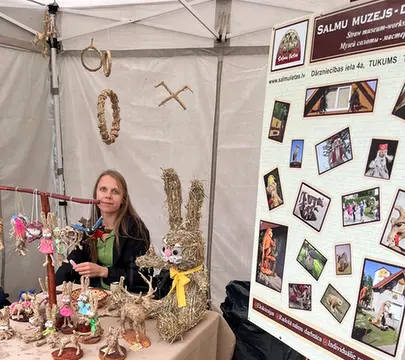 Kristīne Zihmane-Rītiņa - Salmu muzejs, darbnīca logo